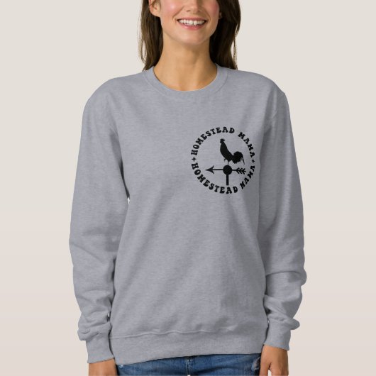 Homestead Mama Crewneck Trui (Voorkant)