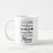 Homestead Mama Farmhouse Gardeners Mug (Gauche)