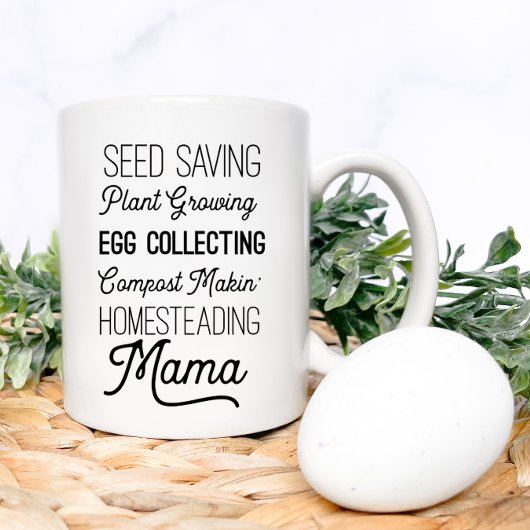 Homestead Mama Farmhouse Gardeners Mug