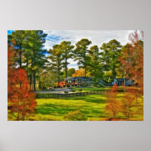 Homestead op het Boerderij (deel 2) Poster (Voorkant)