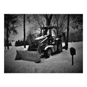 "Homestead Tractor" Foto Afdruk