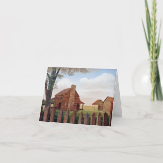 Homestead van Jim Ivey-Blank Notecard Kaart