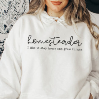 Homesteader Moeder Homesteading Mama Hoodie