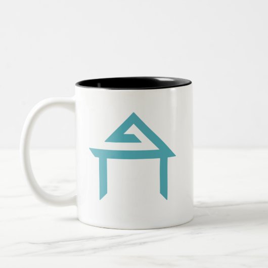HomeTeam GameDev-Mok Tweekleurige Koffiemok (Links)