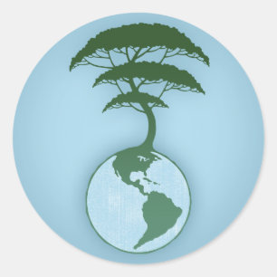Hometree Ronde Sticker