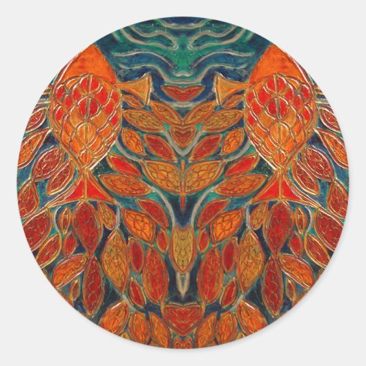 Homeward (schilderij) sticker (Voorkant)