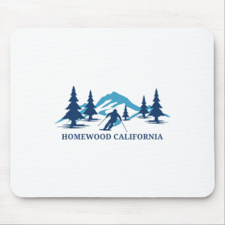 Homewood Californië Skigebied Skiën Skiloper Muismat