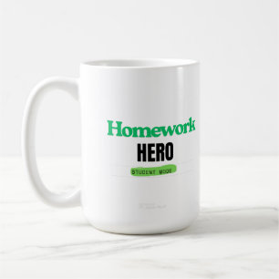 HomeWork Hero: Student Mode T-shirt Koffiemok
