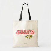 Homework Intollerant Tote Bag (Voorkant)