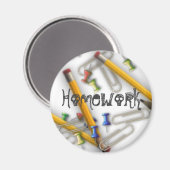 Homework Magnet Magneet (Voorkant / Achterkant)