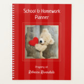 Homework Planner - Teddy Bear - HAMbyWG (Voorkant)
