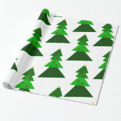 Homey Kerstmis - Patroon Cadeaupapier (Uitgerold)
