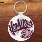 Homies Girl® Sleutelhanger (Voorkant)