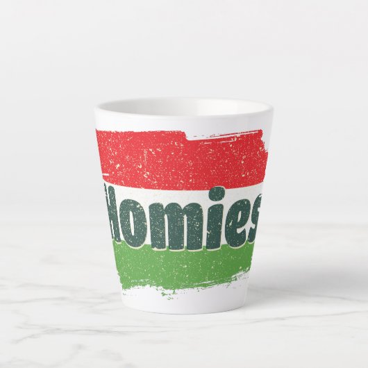 Homies Latte Mok (Voorkant)