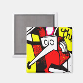 Hominid Magneet (Voorkant / Achterkant)