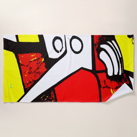 Hominid Strandlaken (Voorkant)