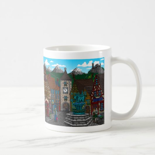 Hommage à Europa 11 oz Classic Mug (Droite)