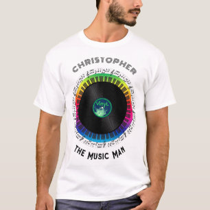 Hommage à la musique personnalisée T-Shirt