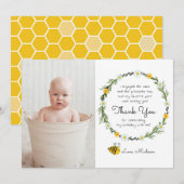 Hommage aan Bij Kaartjes voor Verjaardags Dankjewe Kaart (Voorkant / Achterkant)