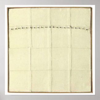 hommage aan griekenland 1959 - Agnes Martin Poster