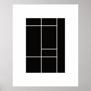 Hommage aan Mondriaan 1.3 Poster