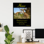 Hommage Posters animal 47 (Bureau à domicile)