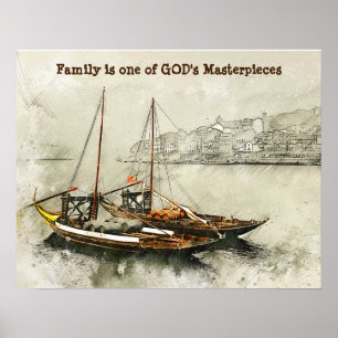 Hommages à la famille-Aimer de la famille Poster