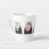 HOMME CACHE Latte Mug (Angle gauche)