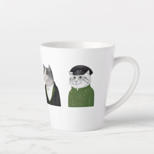 HOMME CACHE Latte Mug (Droite)