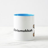 Homme Chrismukkah Mug (Centre)