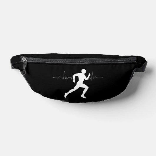 Homme Coureurs Silhouette HeartBeat Line (Poser)
