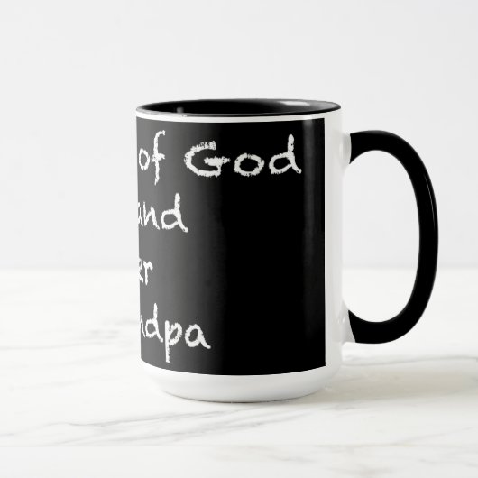 Homme de Dieu mug (Droite)