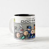 Homme de doctrine ! ! Tasse de groupe de caractère (Devant gauche)