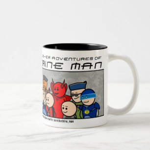 Homme de doctrine ! ! Tasse de groupe de caractère
