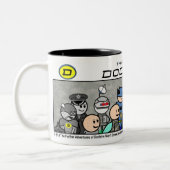 Homme de doctrine ! ! Tasse de groupe de caractère (Gauche)