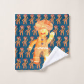 Homme de pain d'épices (Gant de toilette)
