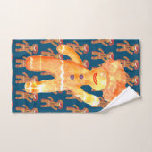 Homme de pain d'épices (Serviette à main)
