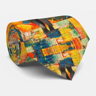 Homme Designer Cravate Colorful Elephant