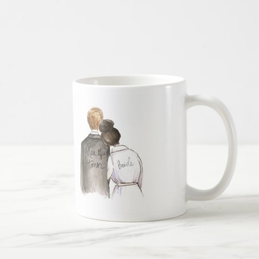 Homme d'honneur ? Mug Dk Br Bun Épouse Blonde Homm (Droite)