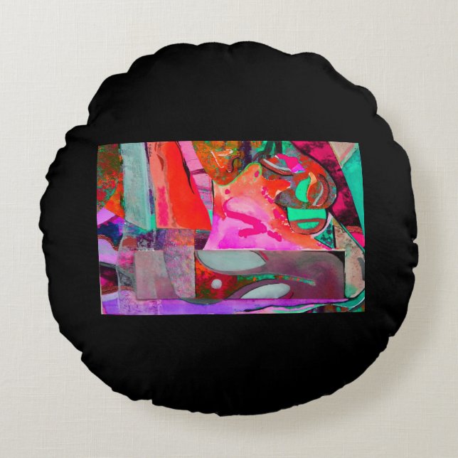 Homme en Coussin rond Casquette (Devant)