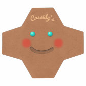 Homme en pain d'épices souriant (Plat)