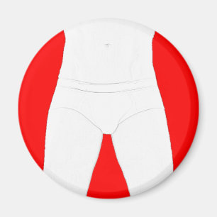 Homme en sous-vêtements Magnet