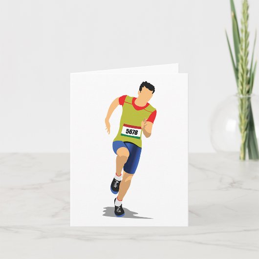 Homme exécutant des cartes de notes