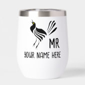 Homme Gracker Oiseau noir (Arrière)
