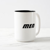 Homme Nom du texte Cuisine Imprimée Boire Mug ou C (Devant droit)