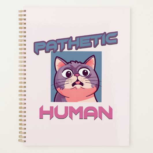 Homme pathétique - Drôle conception de chat (Devant)
