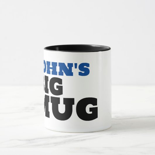 HOMME PERSONNALISÉ GROS MUG CAFÉ MUG (Centre)