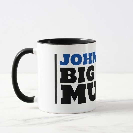 HOMME PERSONNALISÉ GROS MUG CAFÉ MUG (Gauche)