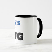 HOMME PERSONNALISÉ GROS MUG CAFÉ MUG (Devant droit)