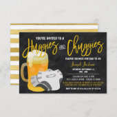 Homme Shower Baby Invitation (Devant / Derrière)